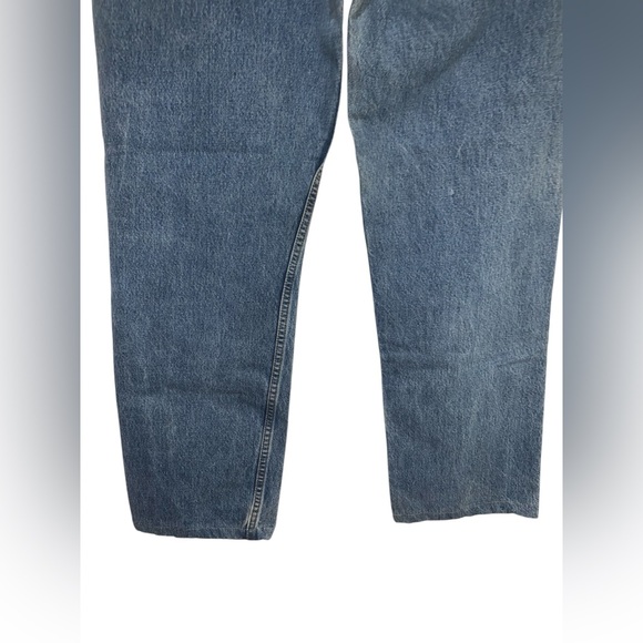 Vintage 90’s 505 Levis Men’s Jeans Regular Fit Straight Leg Sz 38x32 Orange Tab - Picture 7 of 9